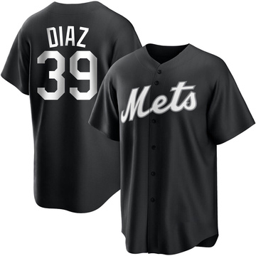 Authentic Youth Edwin Diaz White Home Jersey - #39 Baseball New York Mets  Cool Base