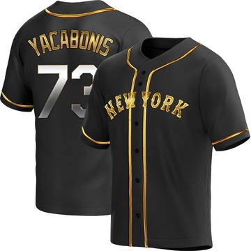 Jimmy Yacabonis #73 - Team Issued White Pinstripe Jersey - 2023 Season