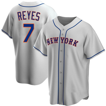 Jose Reyes New York Mets Men's Majestic White Cool Base Home Player Je