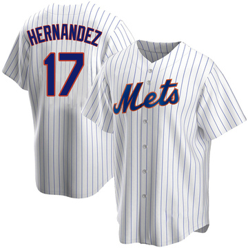 mens New York Mets #17 Keith Hernandez White/Pink FashionMets