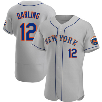 Ron Darling #12 NEW YORK METS ADULT NIKE JERSEY SEWN