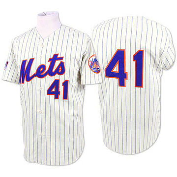 Youth New York Mets #41 Tom Seaver Authentic Royal Blue Alternate Road Cool  Base Baseball Jersey