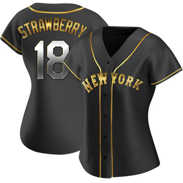 Darryl Strawberry #18 New York Mets Black Golden Printed Baseball Jersey  XS-5XL-XS - Jerseys & Cleats, Facebook Marketplace