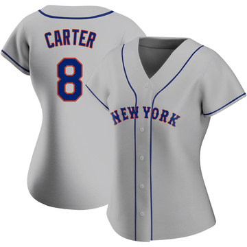 Men's New York Mets #8 Gary Carter Replica Blue 1983 Throwback Baseball  Jersey