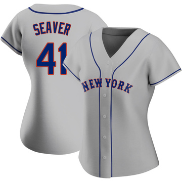 Youth New York Mets #41 Tom Seaver Authentic Royal Blue Alternate