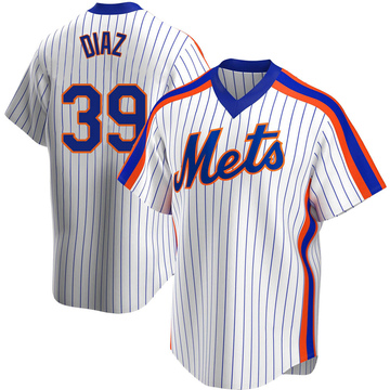 Authentic Youth Edwin Diaz Grey Road Jersey - #39 Baseball New York Mets  Cool Base